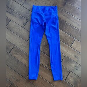 Athleta Blue Contender Tights